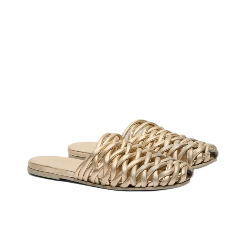 Marsèll Steccoblocco Interwoven Slides Women's-3