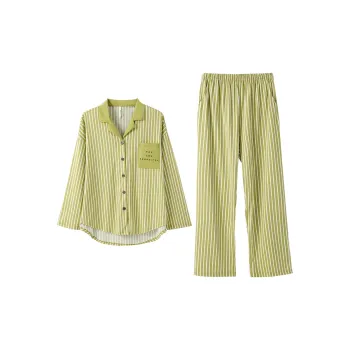 Aannsfam Pajama Set Women's Willow Green