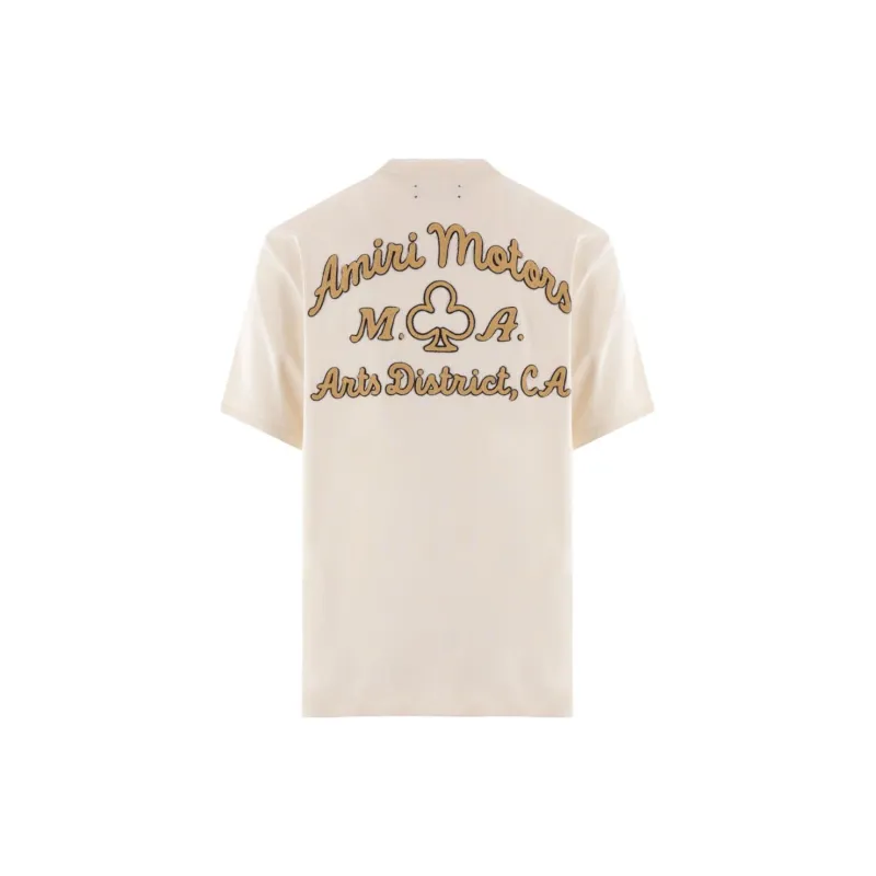 AMIRI T-Shirts Men Beige-1