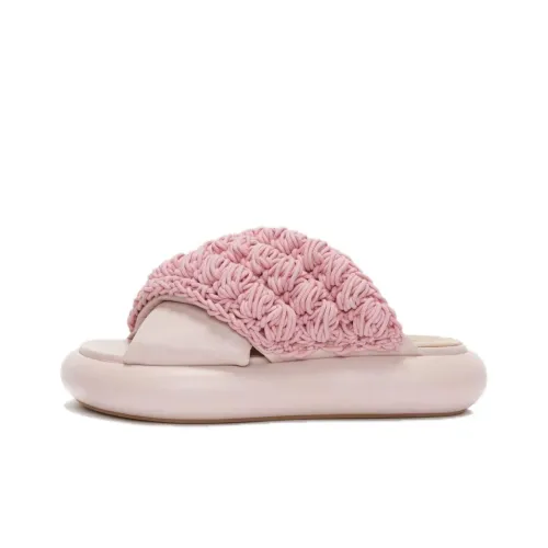 JW Anderson POPCORN TWIST PLATFORM SANDALS