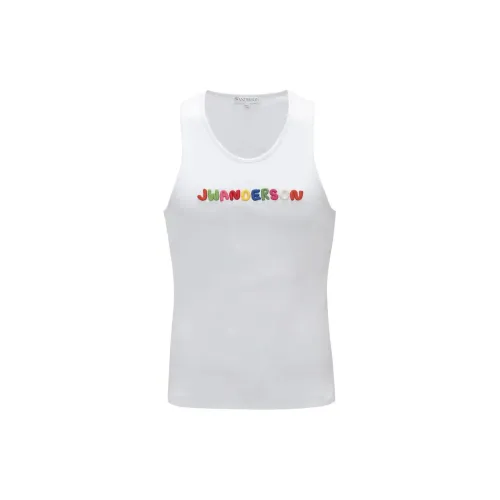 JW Anderson Tank Tops Men White