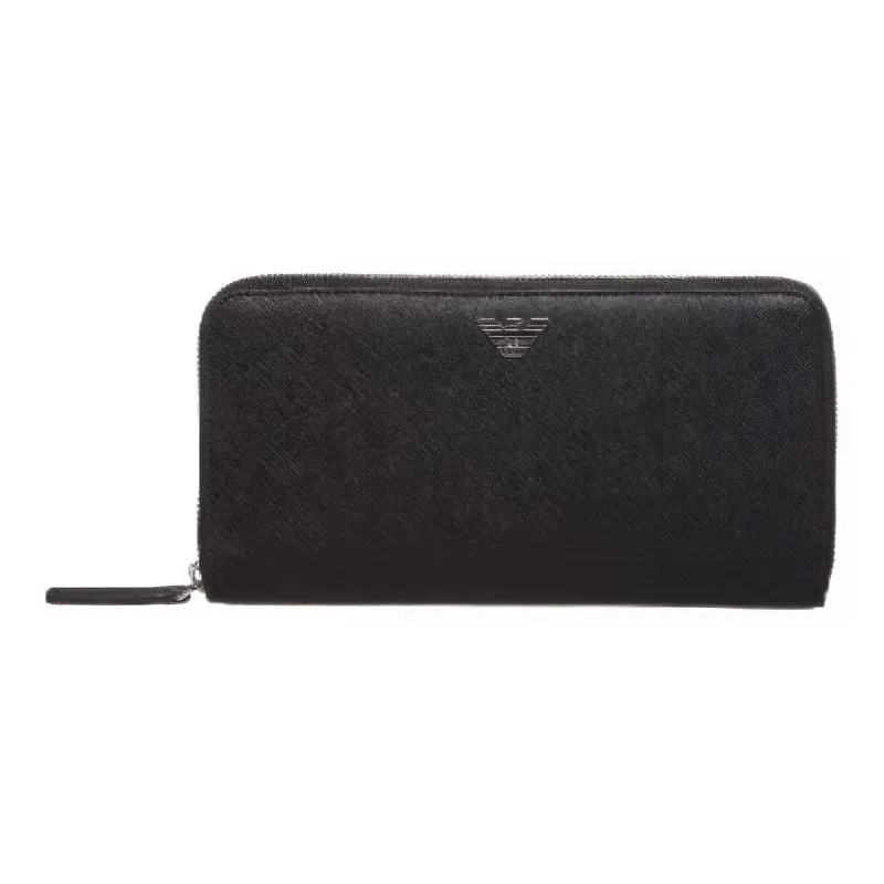 EMPORIO ARMANI Polyester Wallet Men's Black-0