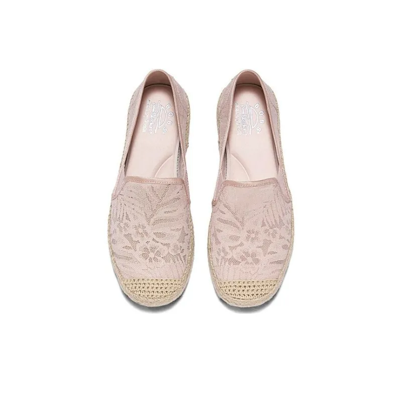 Skechers Anti Slip And Wear Resistant Breathable Low Top Casual Shoes Women's Nude Pink-4
