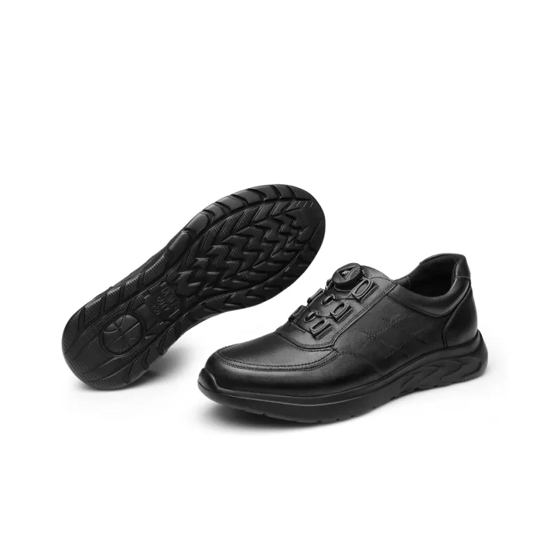 Strongman 3515 Men's Shoes Genuine Leather Men's Commute Shoes Super Light Genuine Cow Leather Sports-4