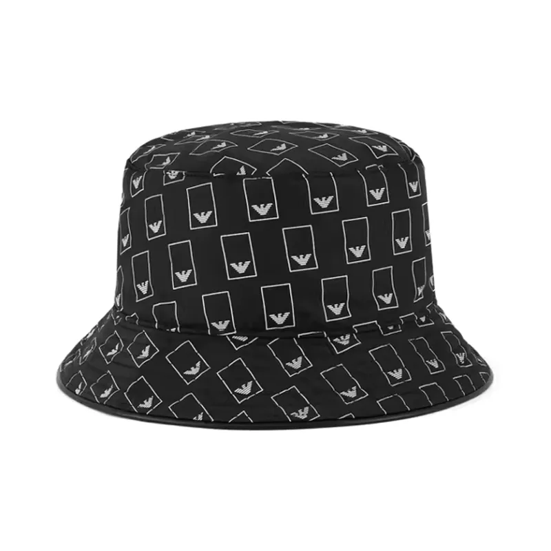 EMPORIO ARMANI Polyester Bucket Hats Women's Black-0