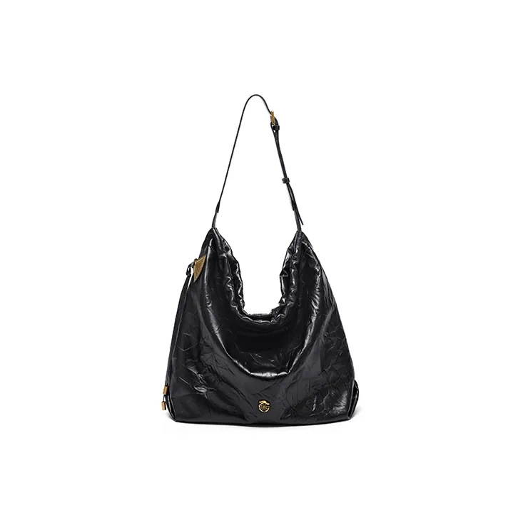Gong Xuan Genuine Cow Leather Shoulder Bag Women's-1
