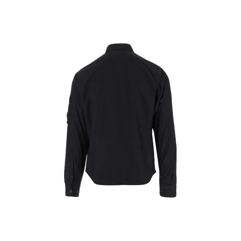 C.P.Company Taylon Lens Detail Zipped Shirt-1