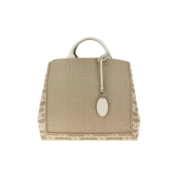 TOD'S Logo Patch Top Handle Bag