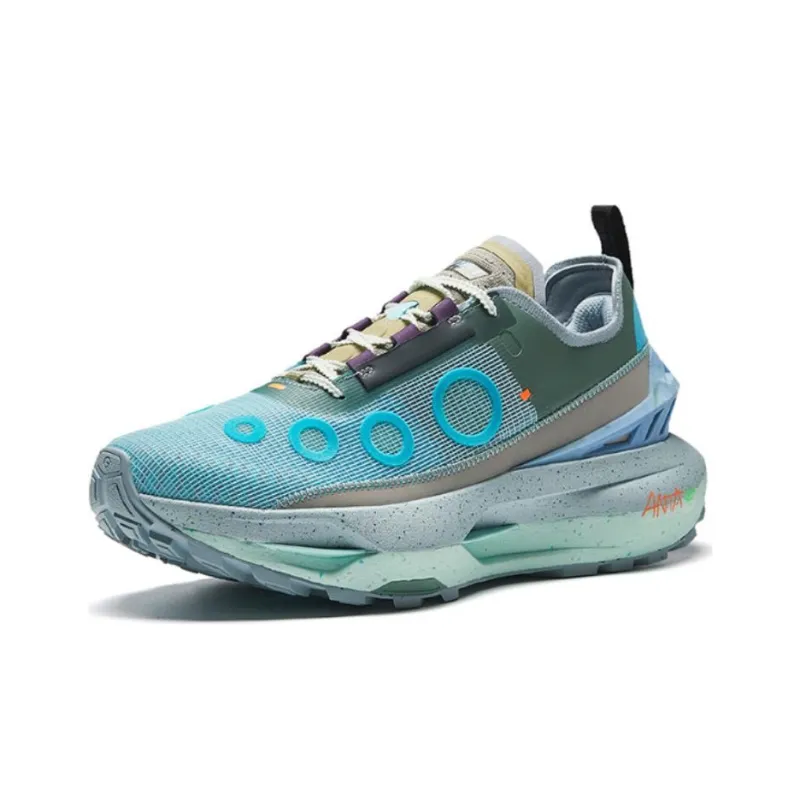 Anta Champion Series Slip-Resistant Low-Top Running Shoes Men's Turquoise-1