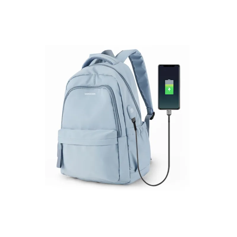 Werocker Fabric Backpacks Regular Unisex-34