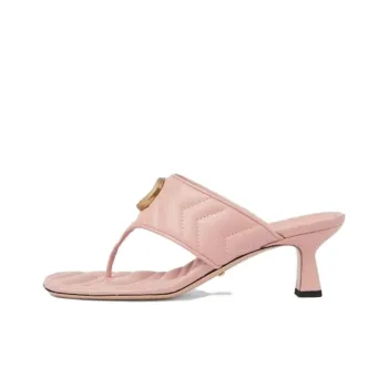 GUCCI GG Flip Flops Women's Pink