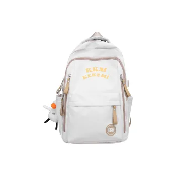 FAMAN Nylon Backpack Women's Black/Green/White/Blue/Red