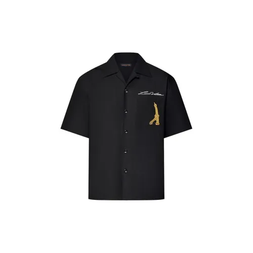 LOUIS VUITTON Shirts Men Black