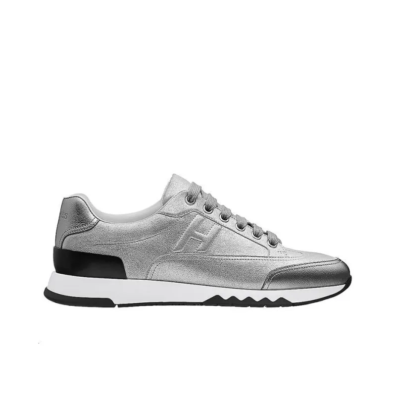 HERMES Trail Madame Cushioning Anti-Slip And Wear-Resistant Low-Top Casual Shoes Women's Silver Gray-1