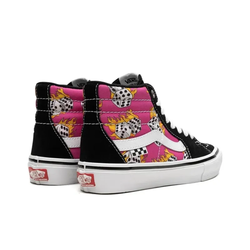 Vans Skate SK8 Hi 'Fuchsia Fedora'-2
