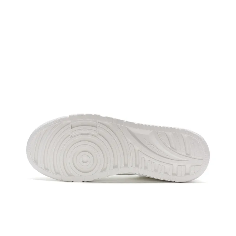 XTEP Air Force 1 2.0 Wear resistant And Lightweight Low Top Skateboard Shoes Men's White Black-6