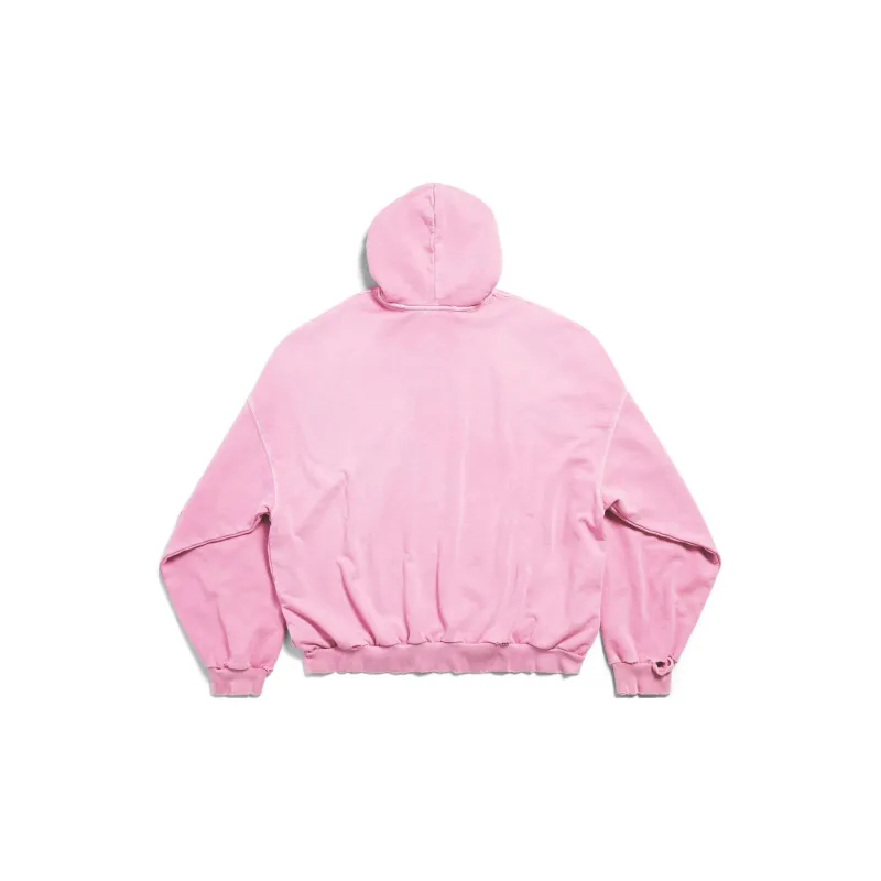 Balenciaga Sweatshirt Loose Fit Unisex Light Pink-1