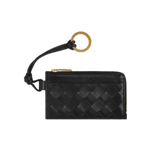 Bottega Veneta Intrecciato L-Zipped Card Case