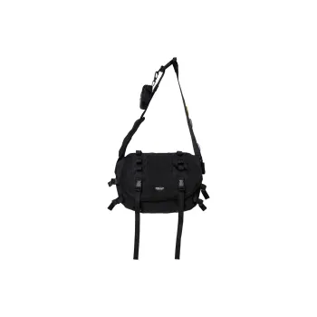 Travel Nylon Crossbody Bag Regular Unisex Black
