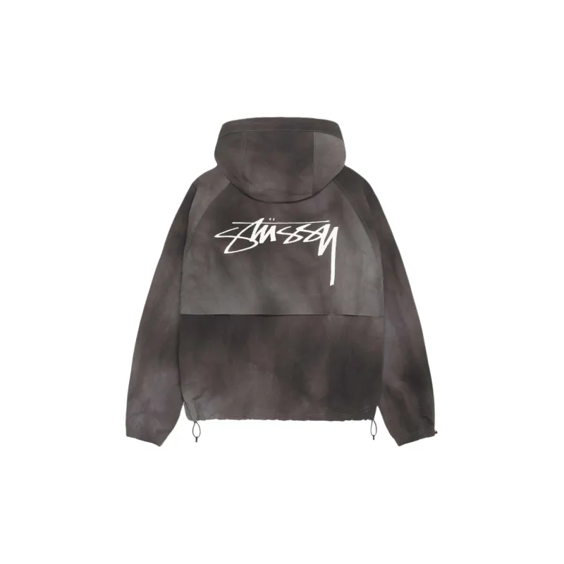 Stussy Beach Shell Wave Dye Hooded Sweatshirt-6