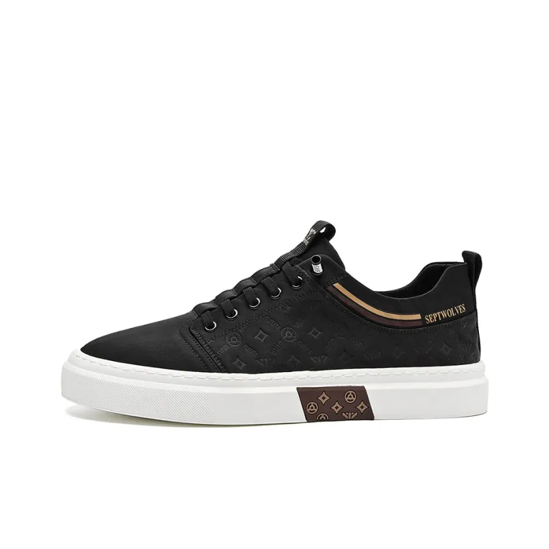 SEPTWOLVES Low-Top Skateboard Shoes Men's-0