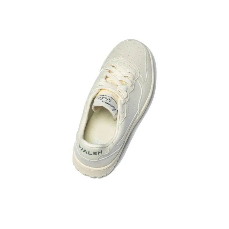 Norman Walsh CML Collection Slip Resistant Cushioning Wear Resistant Low Top Skateboard Shoes Unisex Ecru-1
