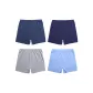 Asphalt Gray+Navy Blue+Heather Gray+Light Blue