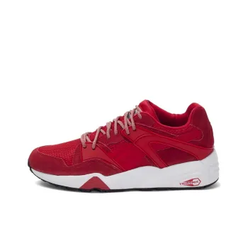 PUMA Trinomic Blaze Cushioning Anti Slip And Wear Resistant Low Top Casual Shoes Unisex Red White