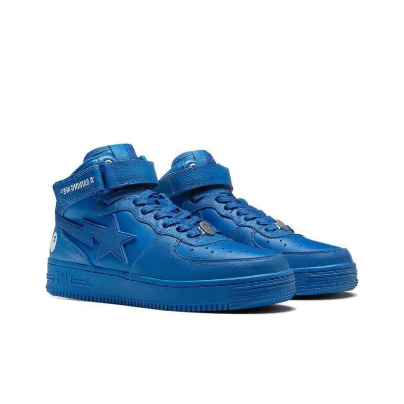 BAPE A BATHING APE Bape Sta Mid Blue-3