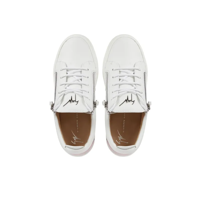 Giuseppe Zanotti/GZ Low Top Skateboard Shoes Women's Pink-3