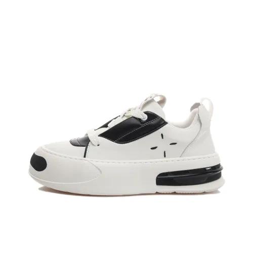 VUI Casual Shoes Men Low-Top White Black