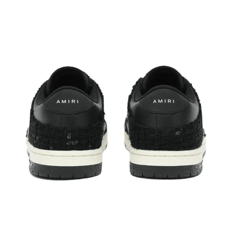 AMIRI Boucle Skel Top Low 'Black'-3