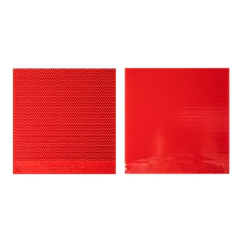 NITTAKU NR 8674 Table Tennis Rubbers Long Pips Rubber Fast Attack Combined With Loop Compatibility Basic, Adults Red