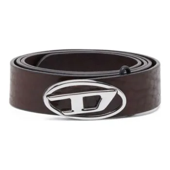 DIESEL 1DR Logo Buckle Fastened Belt