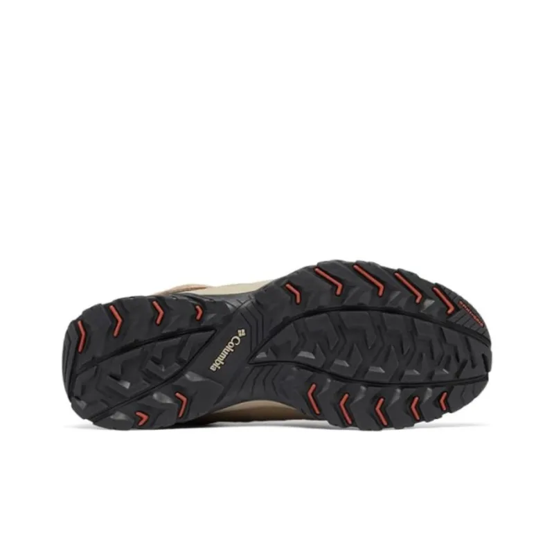 Columbia Crestwood Mid Waterproof Cushioning Wear-Resistant High-Top Hiking Shoes Men's Brown-4