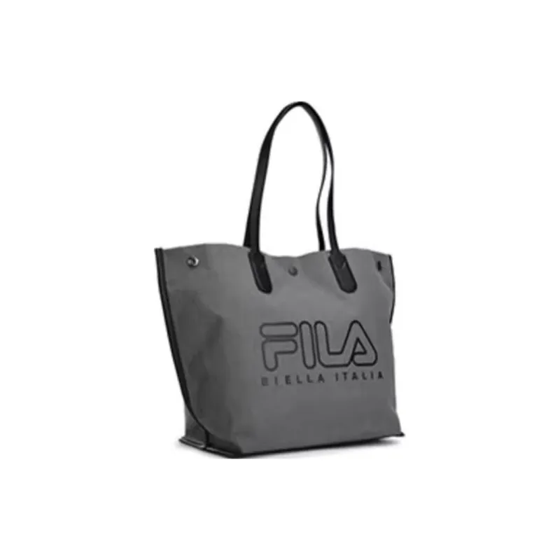 FILA PU Tote Bag Shoulder Bag Handbag Regular Women's Pitch Black-1