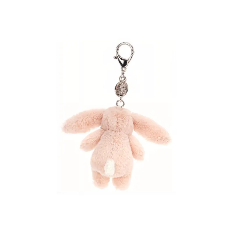 JELLYCAT Bashful Bunny Blush Bag Charm-3
