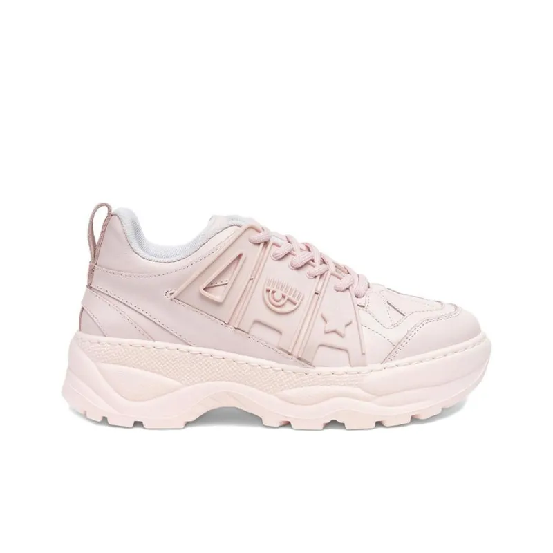 CHIARA FERRAGNI Wear-Resistant Low-Top Casual Shoes Women's Pink-1