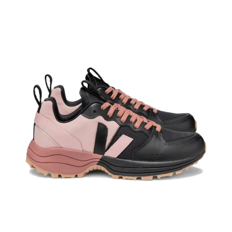 VEJA Venturi Cushioning Anti-Slip And Wear-Resistant Low-Top Chunky Sneakers Unisex Pink Black-1