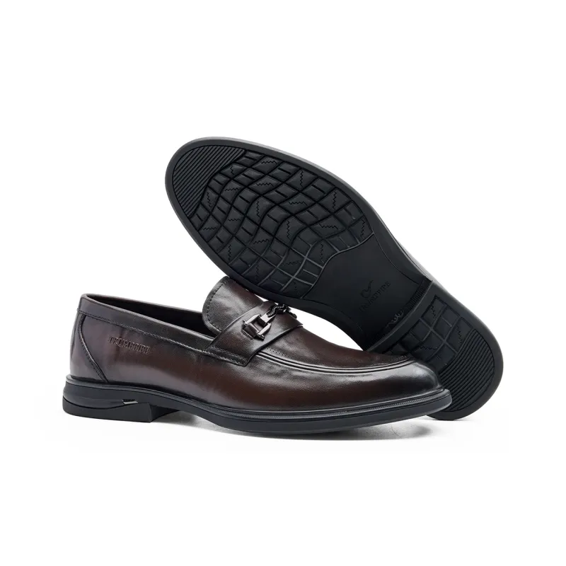 TRUMPPIPE Dress Shoes Men's Yellow Brown-3