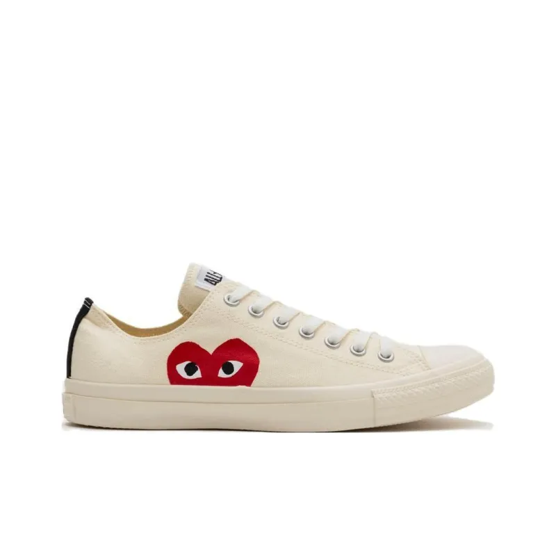Converse Comme Des Garçons Play X Chuck Taylor All Star Low 'White'-1