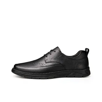XIMO BULL Dress Shoes Men Low Top Black/Brown