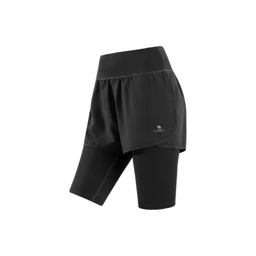 CAMEL Yoga Shorts Women's