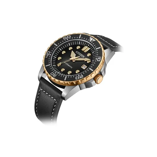 CITIZEN Mechanical Movement Watch 20mm*5mm*5mm Unisex Black Dial NJ0176-10E-3