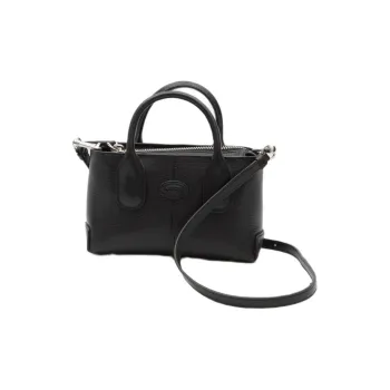 TOD'S Logo Embossed Mini Tote Bag