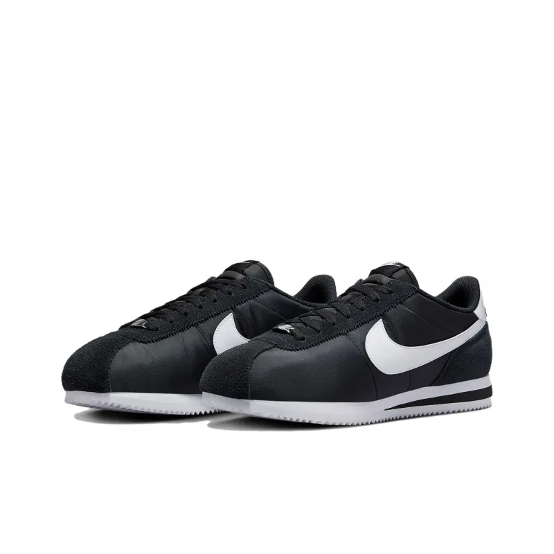 Nike Cortez Textile Black White-2