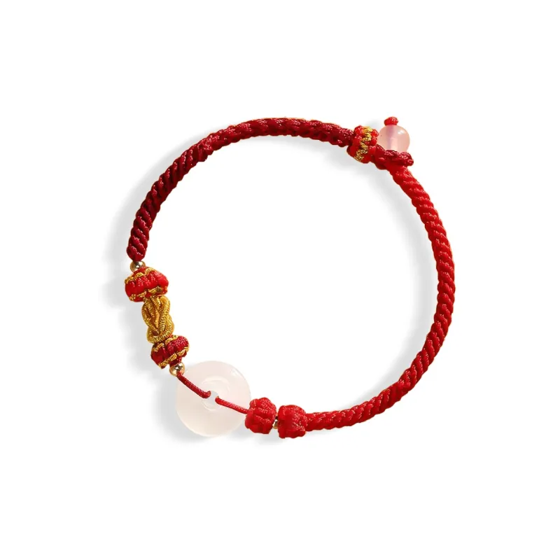 Teddy Bear Collection Chalcedony Bracelets Unisex-2