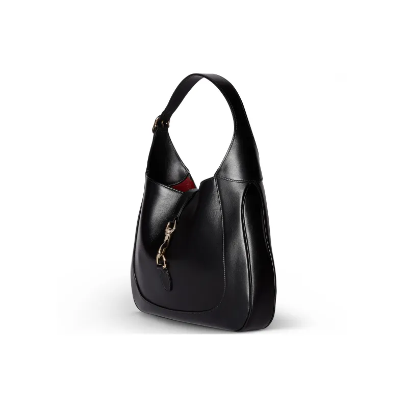 GUCCI Jackie 1961 Leather Handbag, Shoulder Bag Women's Black-2