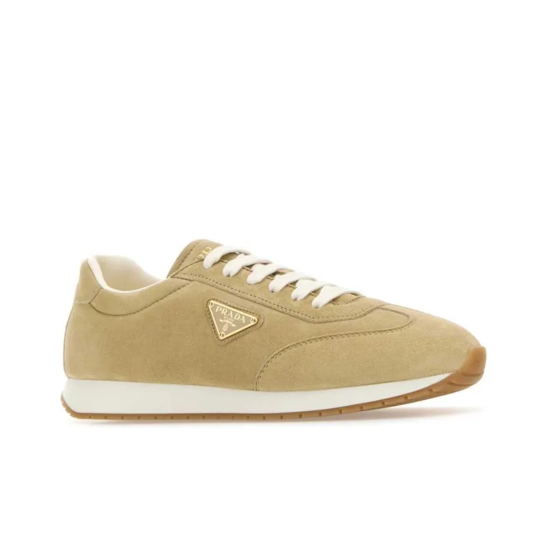 PRADA Low Top Casual Shoes Men's Beige-3