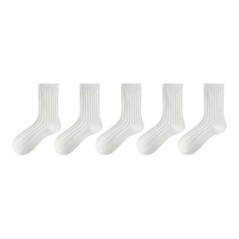 MIIOW Mid Calf Socks Men's 5 Pack-42
